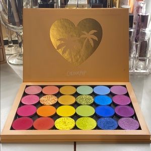 Colourpop She’s A Rainbow Palette + 3 BFF Mascaras